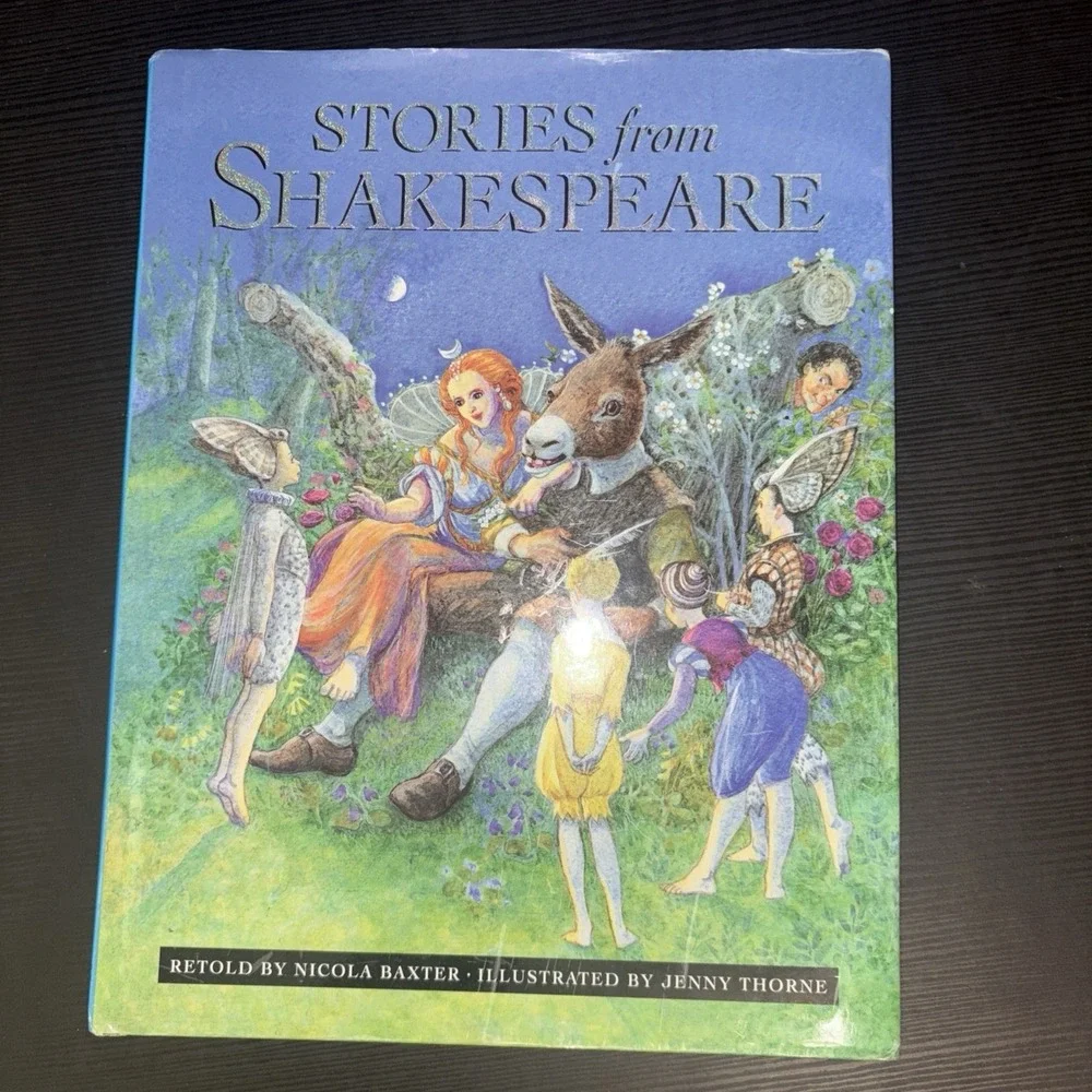 Stories From Shakespeare: Retold by Nicola Baxter, **LIKE NEW** - Hardcover